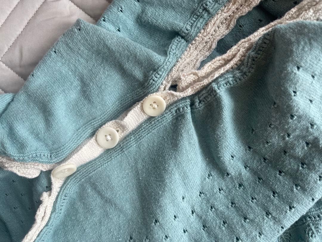 Mabliニットロンパース　2y