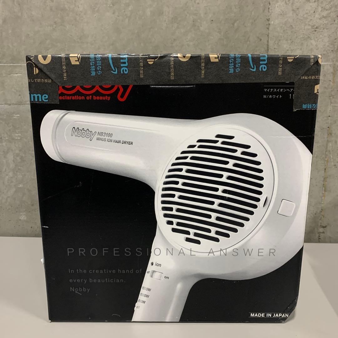 J2374ノビー(Nobby) マイナスイオンヘアドライヤー NB3100