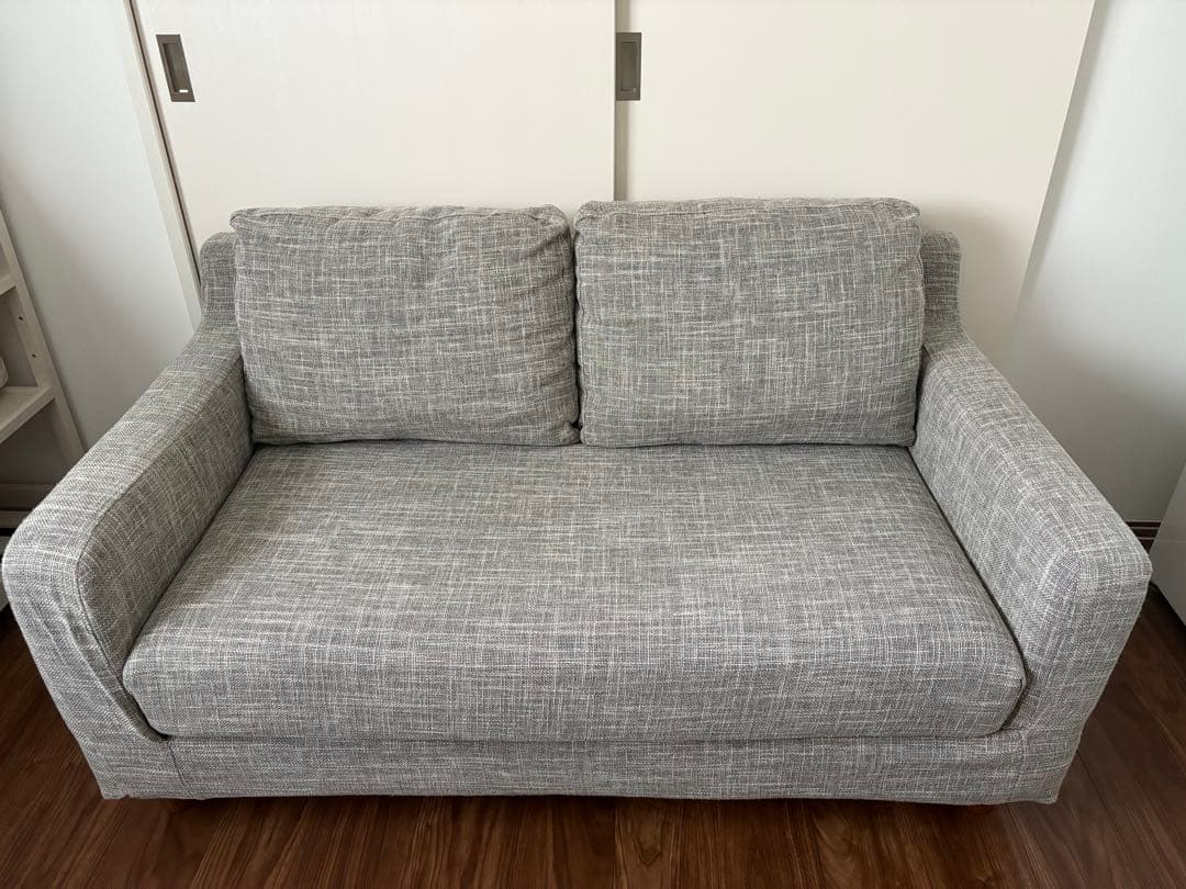 Ｂ-COMPANY 2人掛けソファ グレー