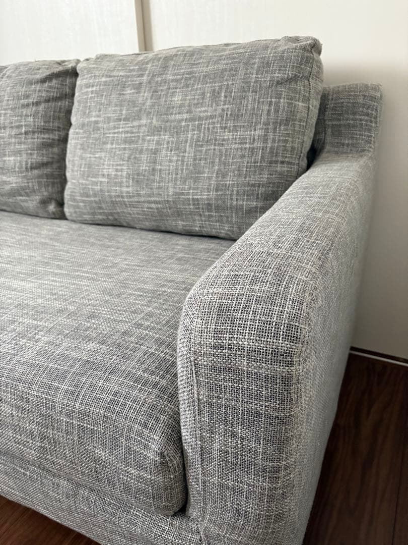 Ｂ-COMPANY 2人掛けソファ グレー