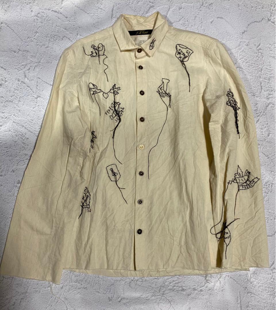 【極希少・新品】ARCHIVIO J.M.Ribot オールハンドステッチシャツ
