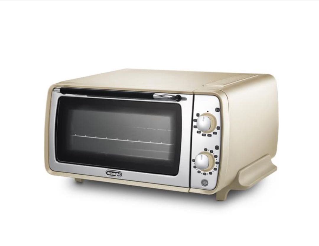 デロンギ オーブン＆トースターイエロー】 EOI408J-Y