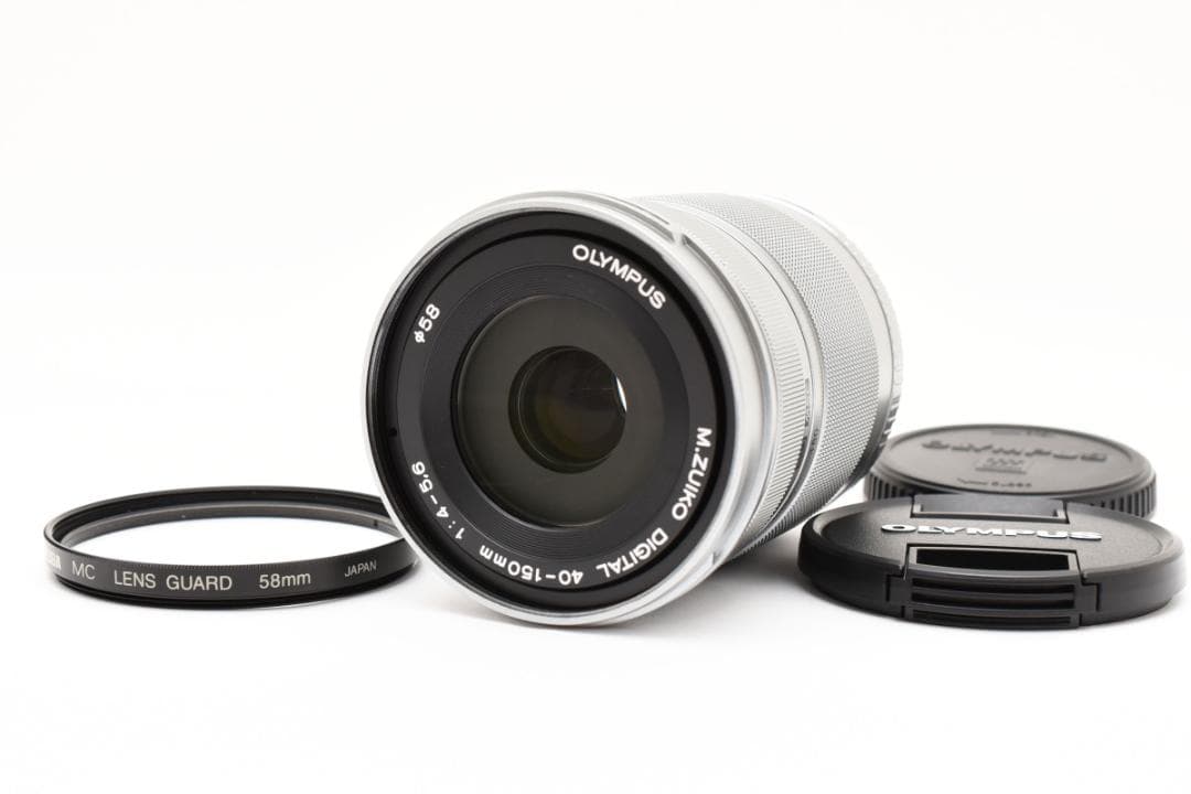 オリンパス M.zuiko デジタルレンズ 40-150mm 4-5.6シルバー