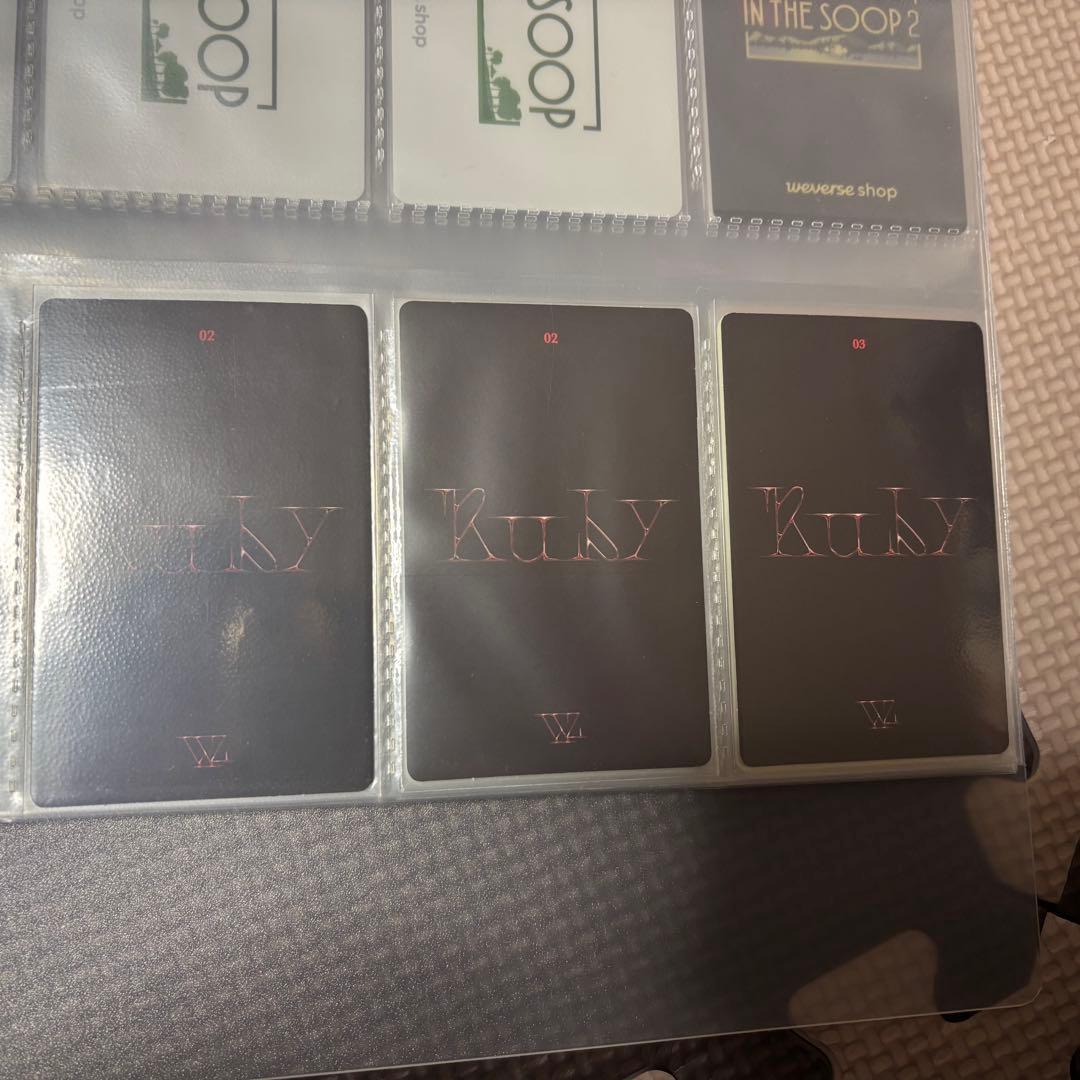 SEVENTEEN ウジ WOOZI Ruby トレカ 32枚