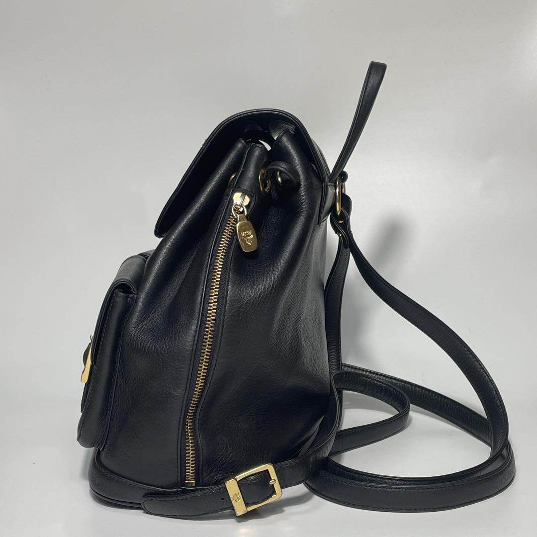MCM エムシーエム　バックパック　リュックサック 鞄　レザー