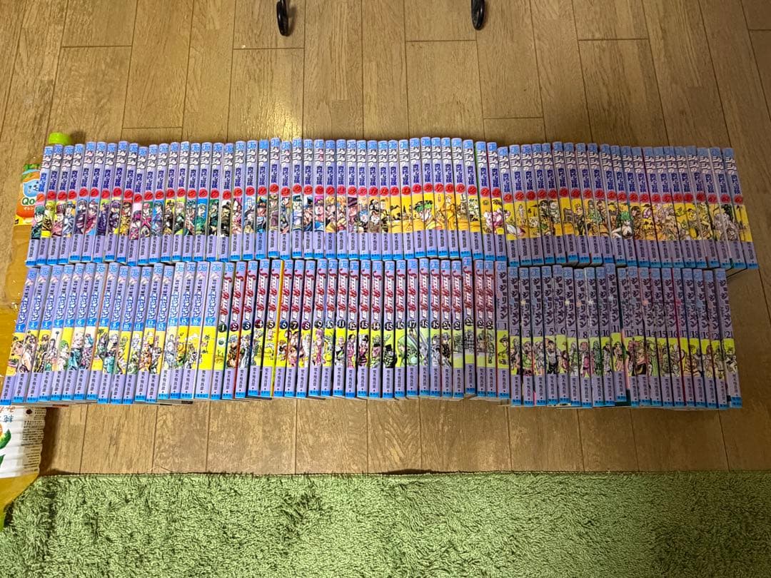 ジョジョの奇妙な冒険 コミック 1〜7部全巻＋8部21巻まで 値下げ依頼受けます