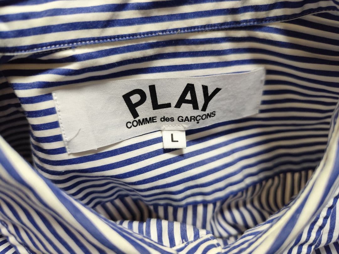 PLAY COMME des GARONS L プレイコムデギャルソン長袖シャツ