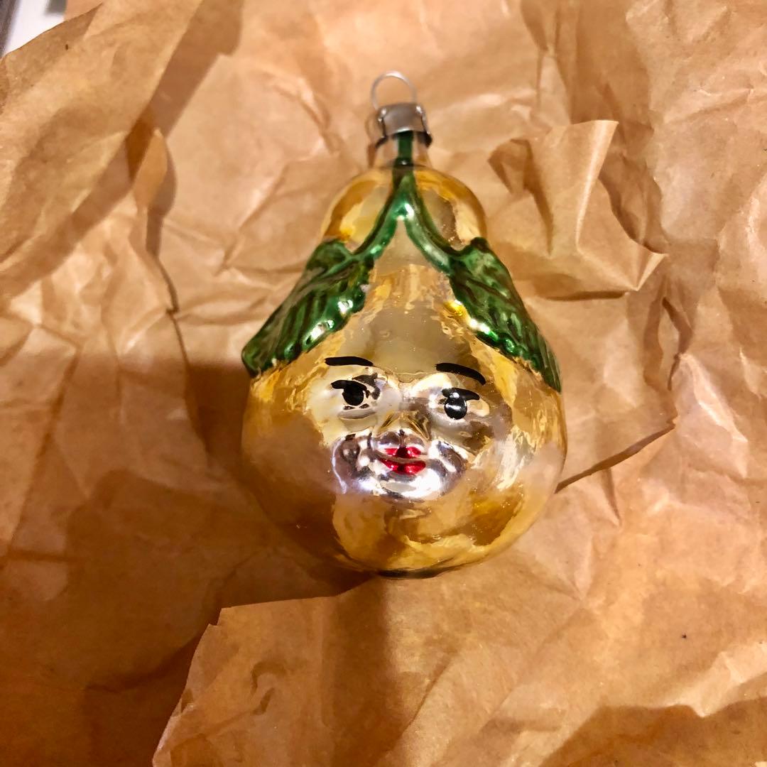 アスティエ　ガラスオーナメント　３点　ドイツ　クリスマスオーナメント