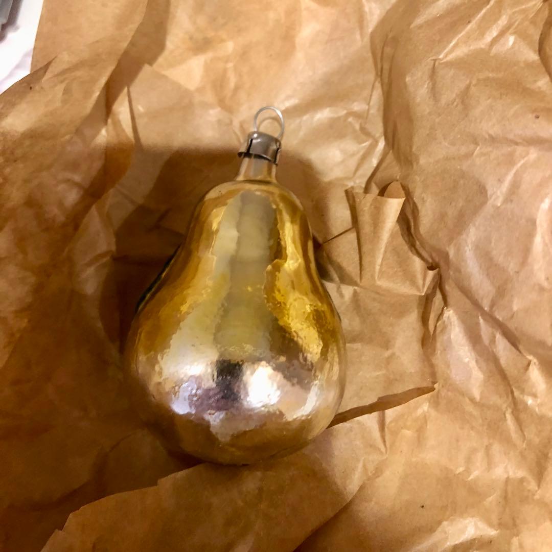 アスティエ　ガラスオーナメント　３点　ドイツ　クリスマスオーナメント