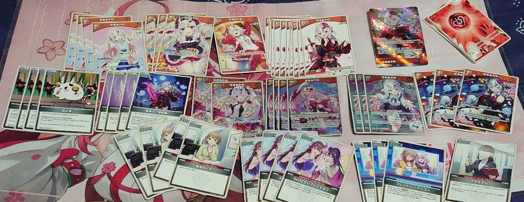 ホロカ 百鬼あやめ デッキ 赤エール付き