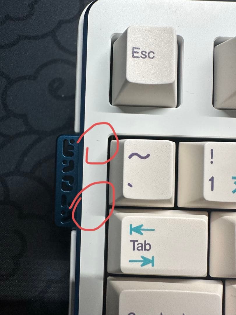 自作キーボードcherries75