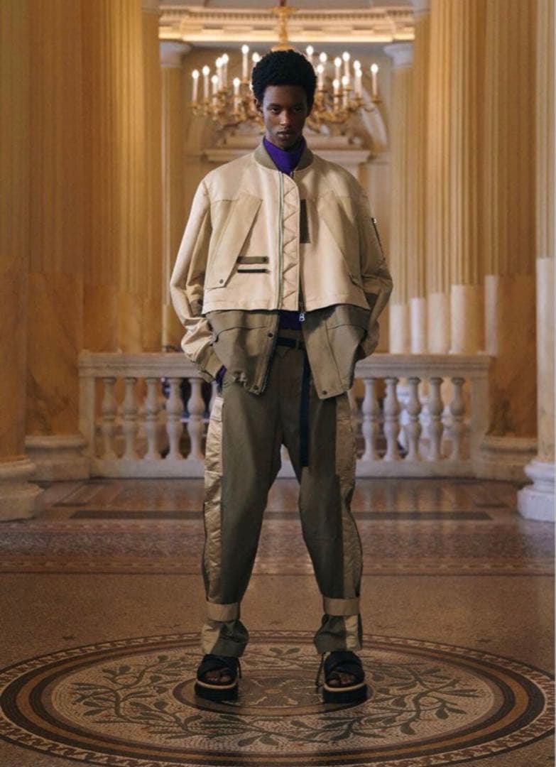 Sacai サカイ ブルゾン　ドッキング　MA-1 ジャケット　フライト