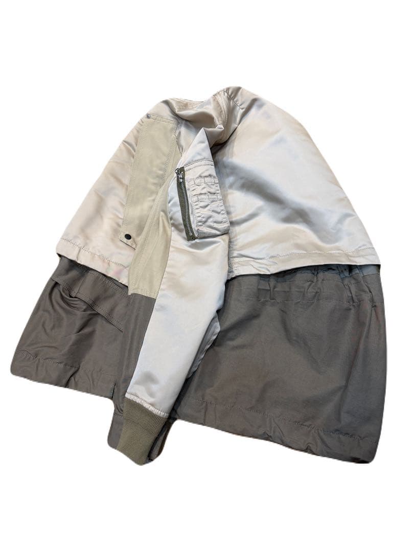 Sacai サカイ ブルゾン　ドッキング　MA-1 ジャケット　フライト