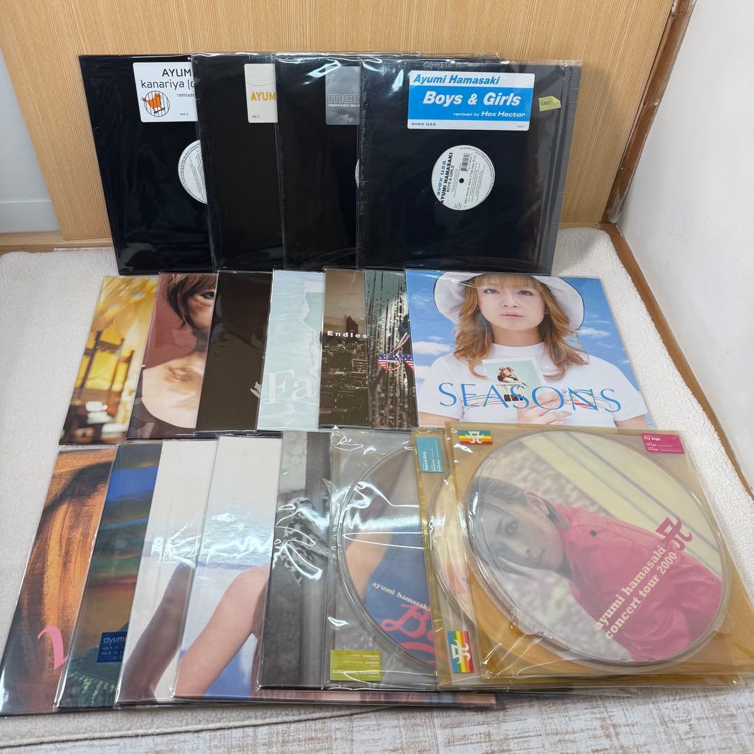 浜崎あゆみ　12インチシングル　レコードセット　Ayumi Hamasaki