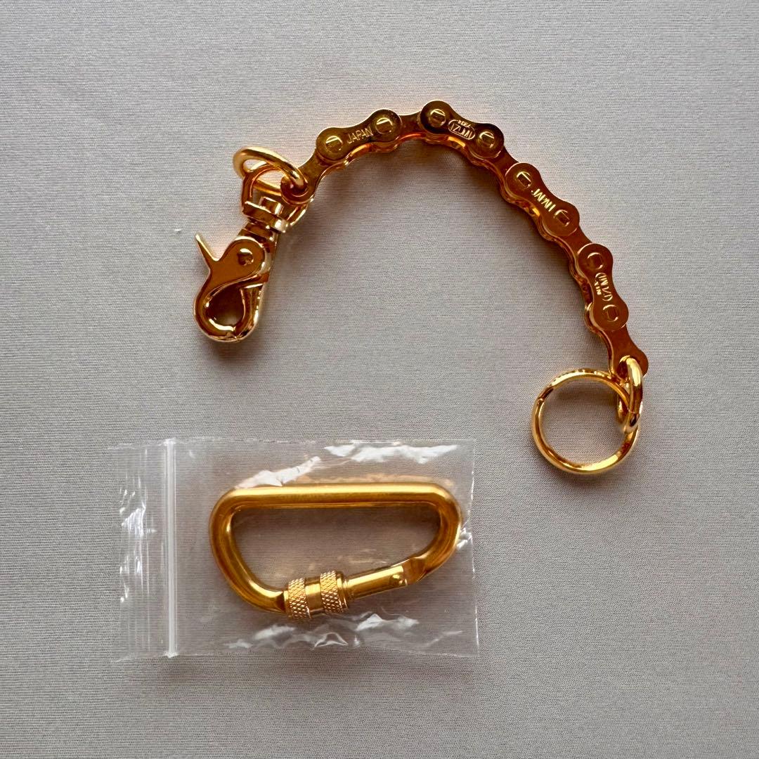 PORTER ポーター　バイシクルチェーン　ショート　 ゴールド