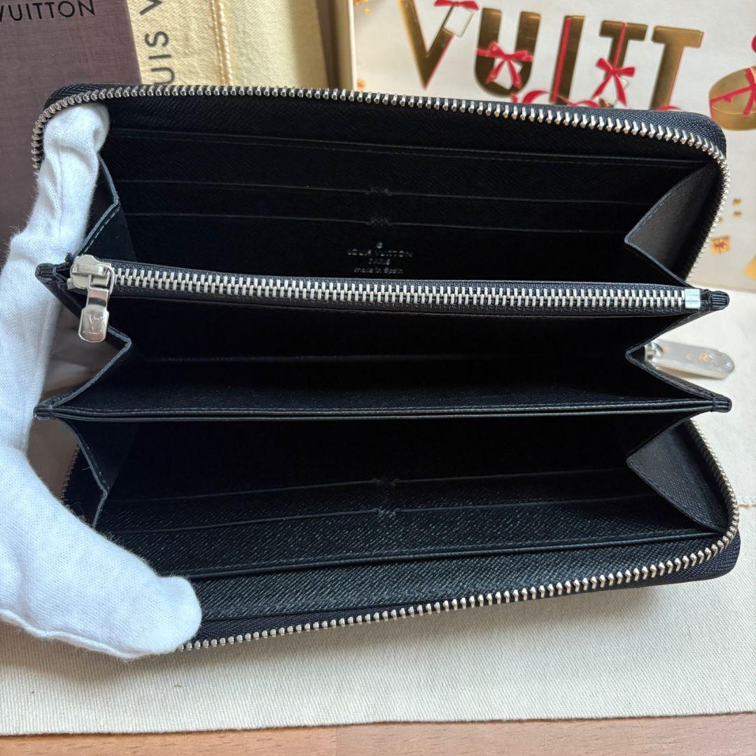 【使用わずか】ルイヴィトン エピ ジッピー 長財布　ノワール 購入レシート付き