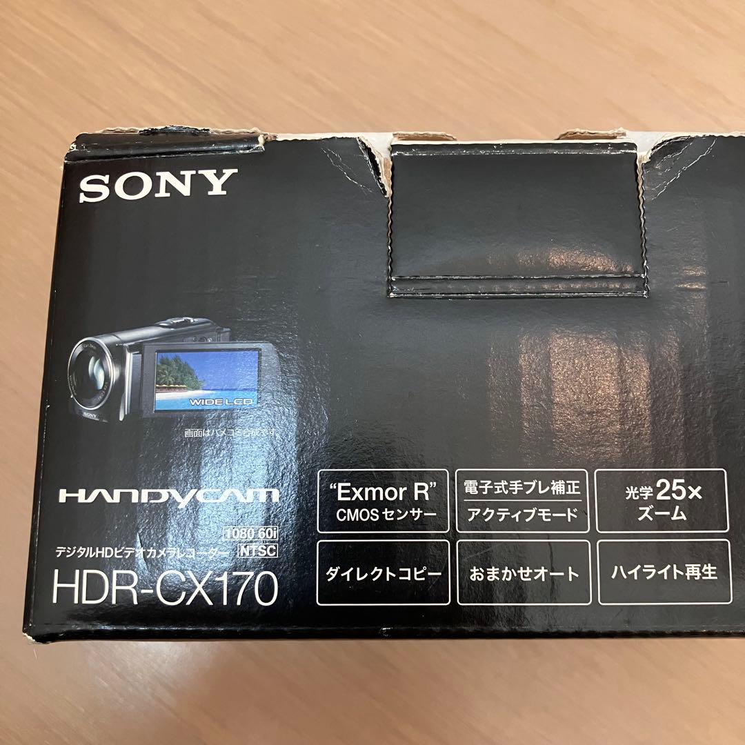 ✨美品✨SONY ビデオカメラ ハンディカム HDR-CX170 レッド