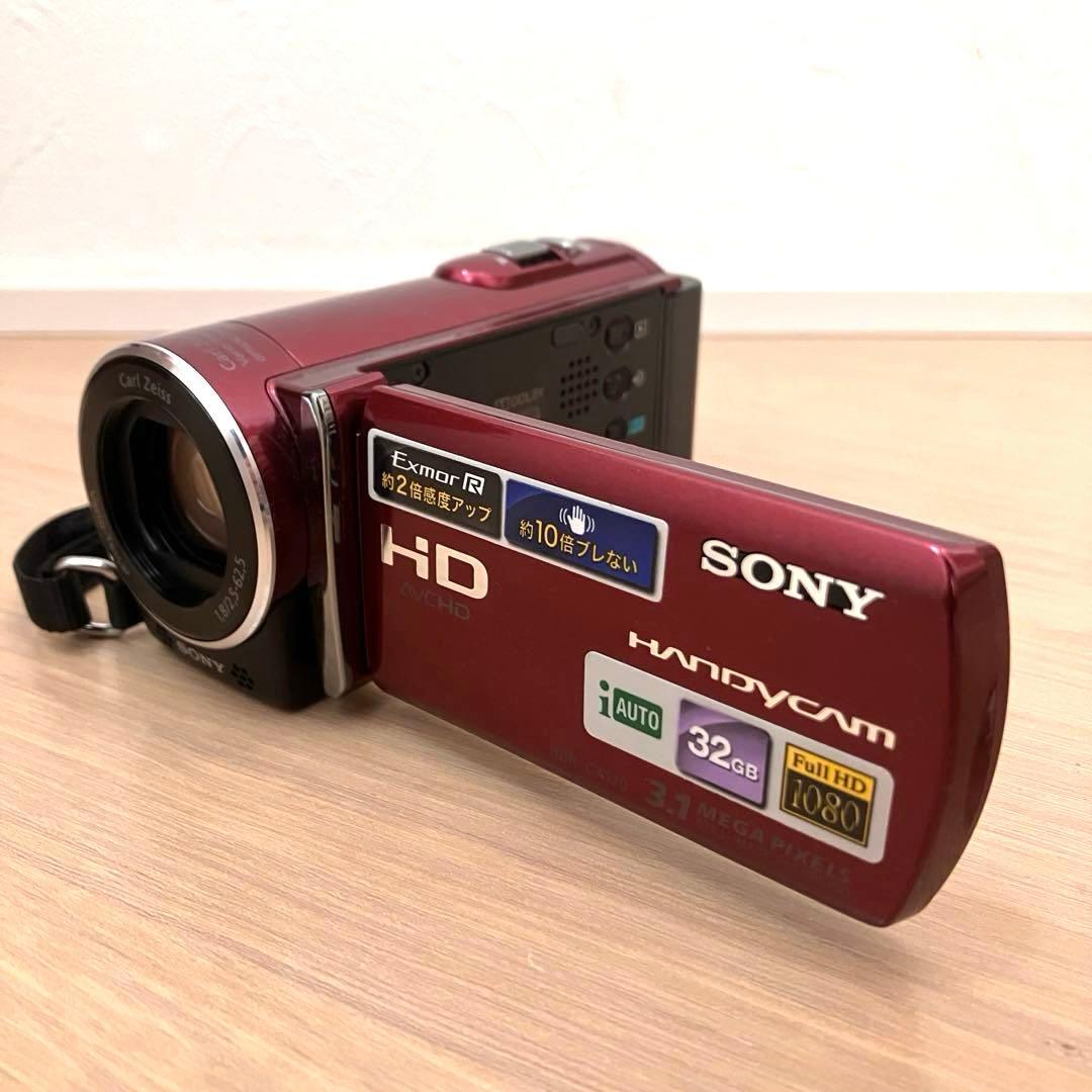 ✨美品✨SONY ビデオカメラ ハンディカム HDR-CX170 レッド