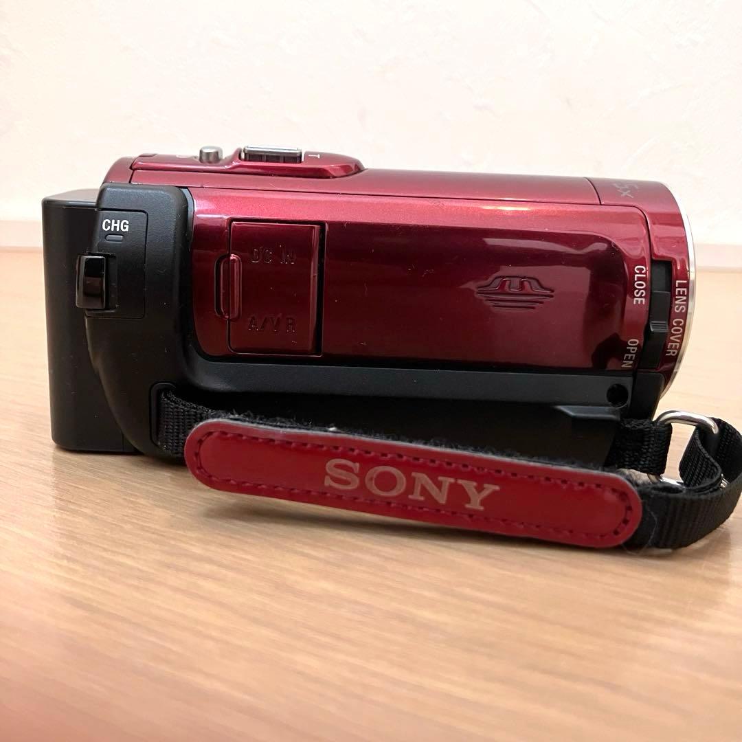 ✨美品✨SONY ビデオカメラ ハンディカム HDR-CX170 レッド