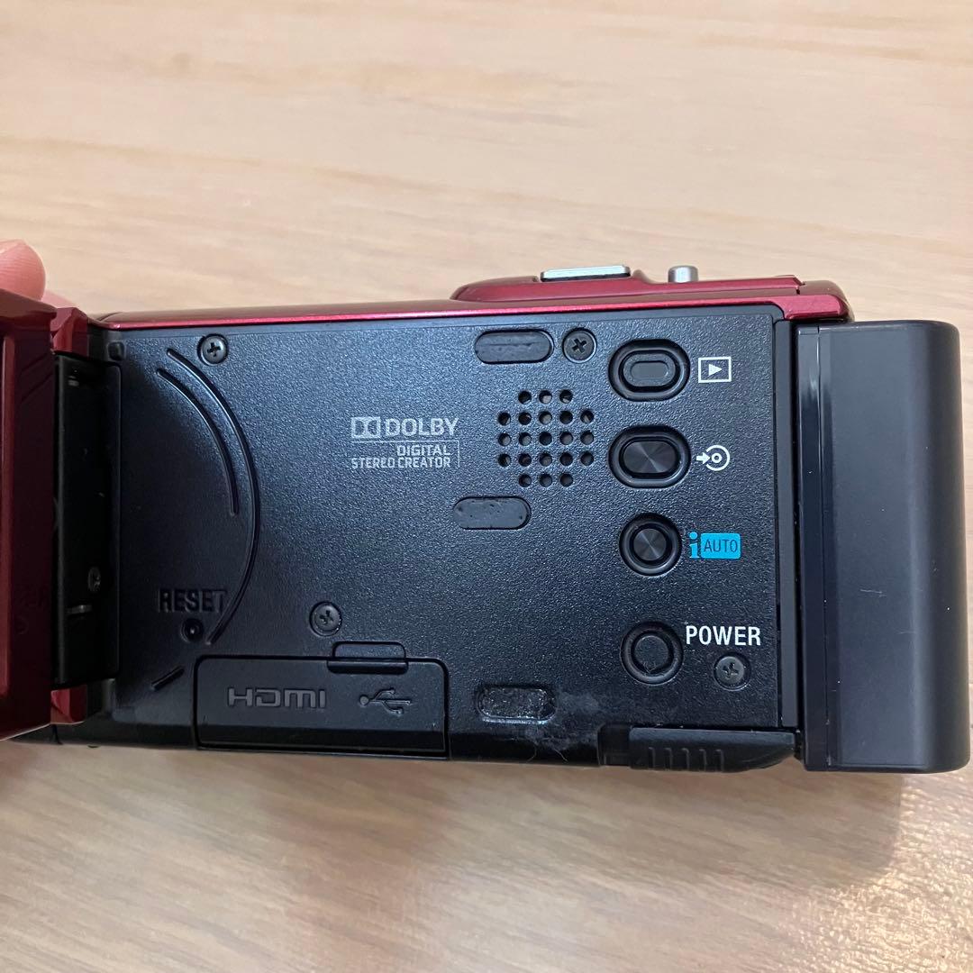 ✨美品✨SONY ビデオカメラ ハンディカム HDR-CX170 レッド