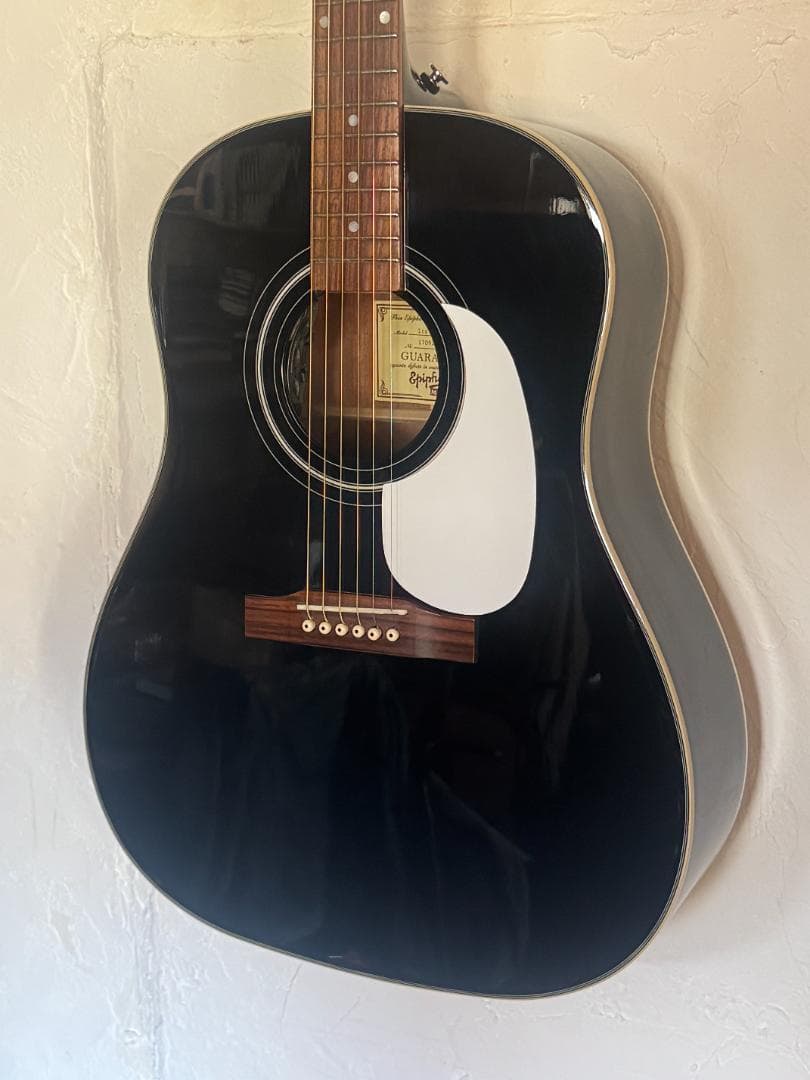 す*ず様 Epiphone AJ-45ME/EB 黒 希少 美品 Gotohペグ