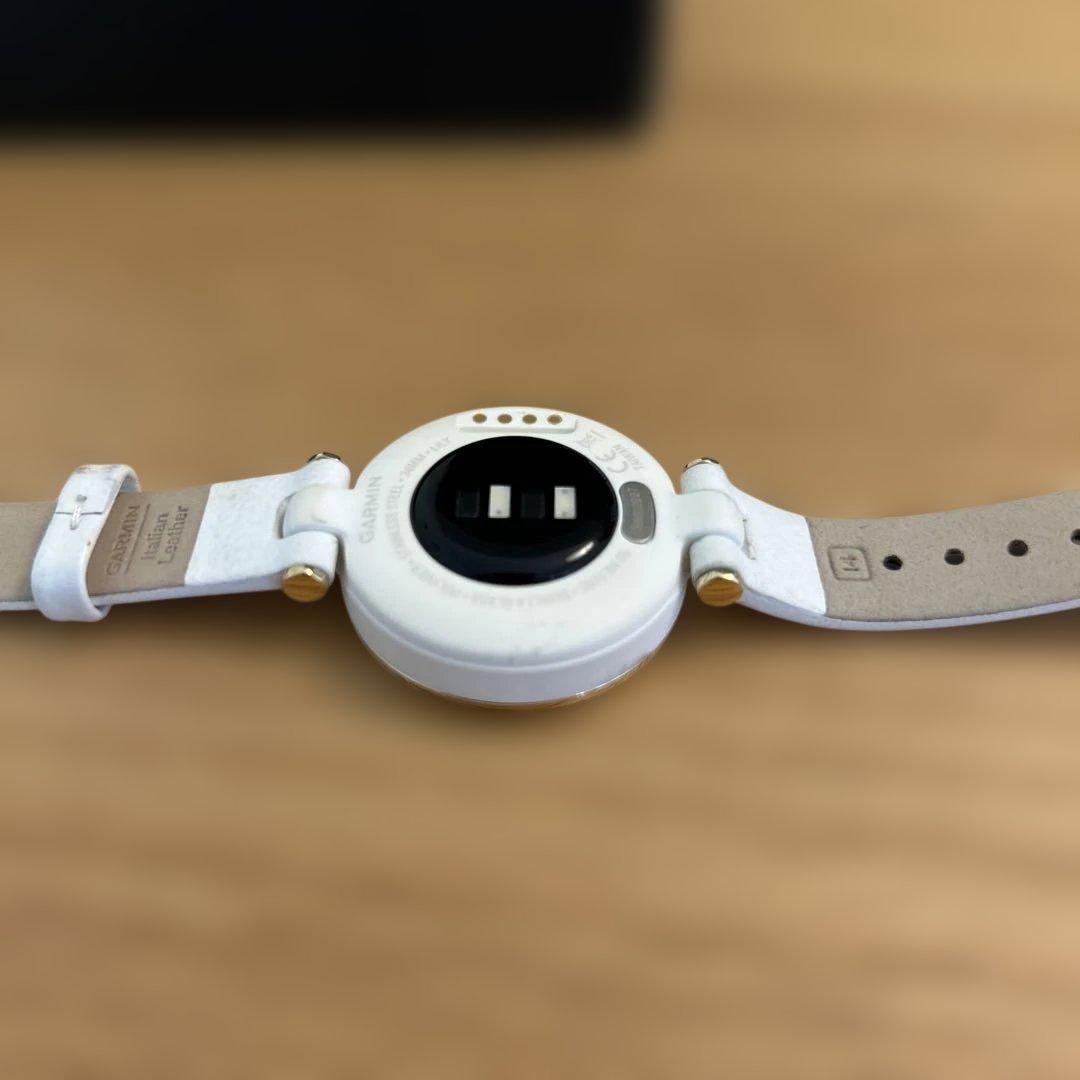 時計 GARMIN Lily Classic Leather Light Gold