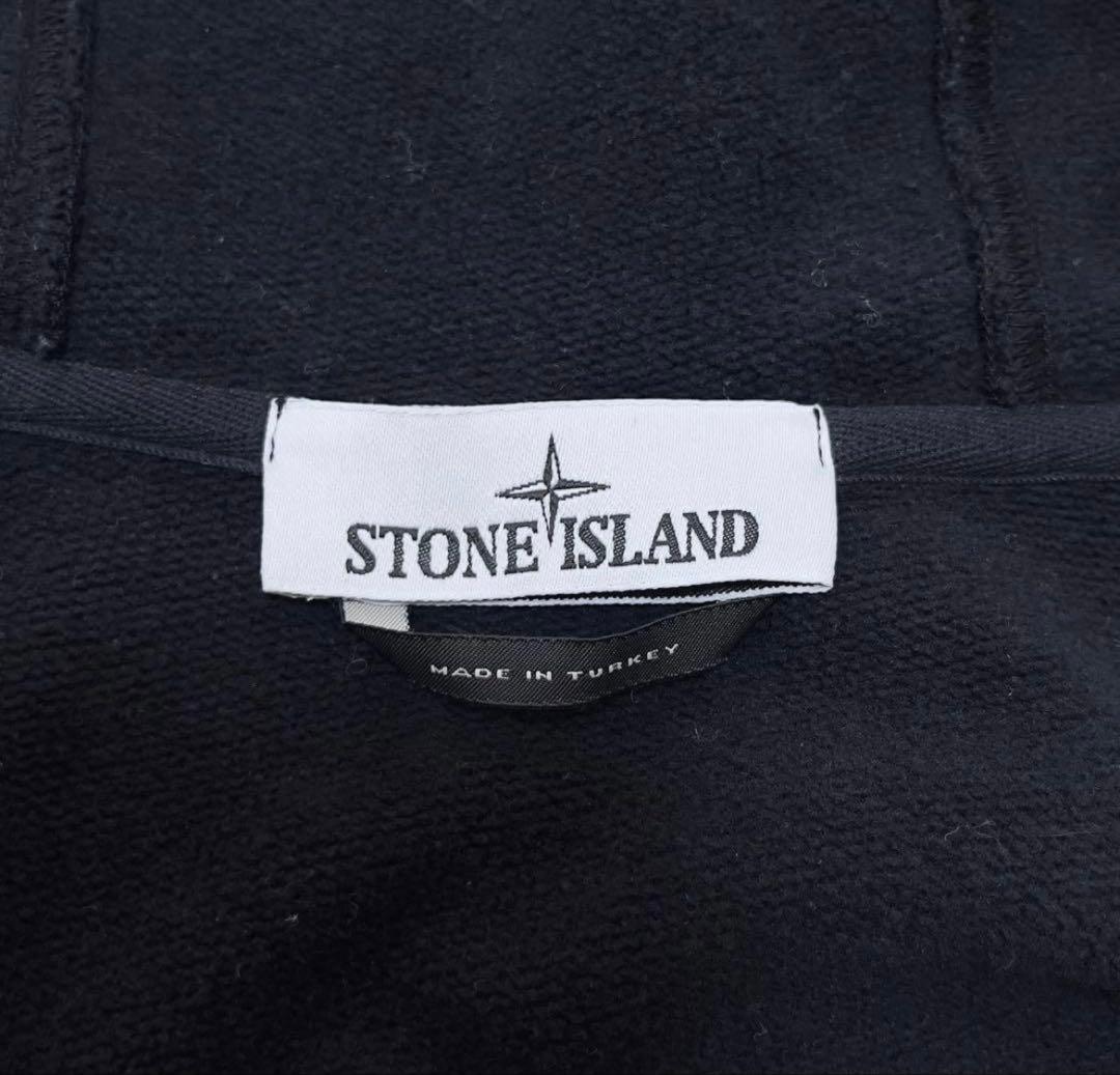 STONE  ZIP HOOD FELPA パーカー M