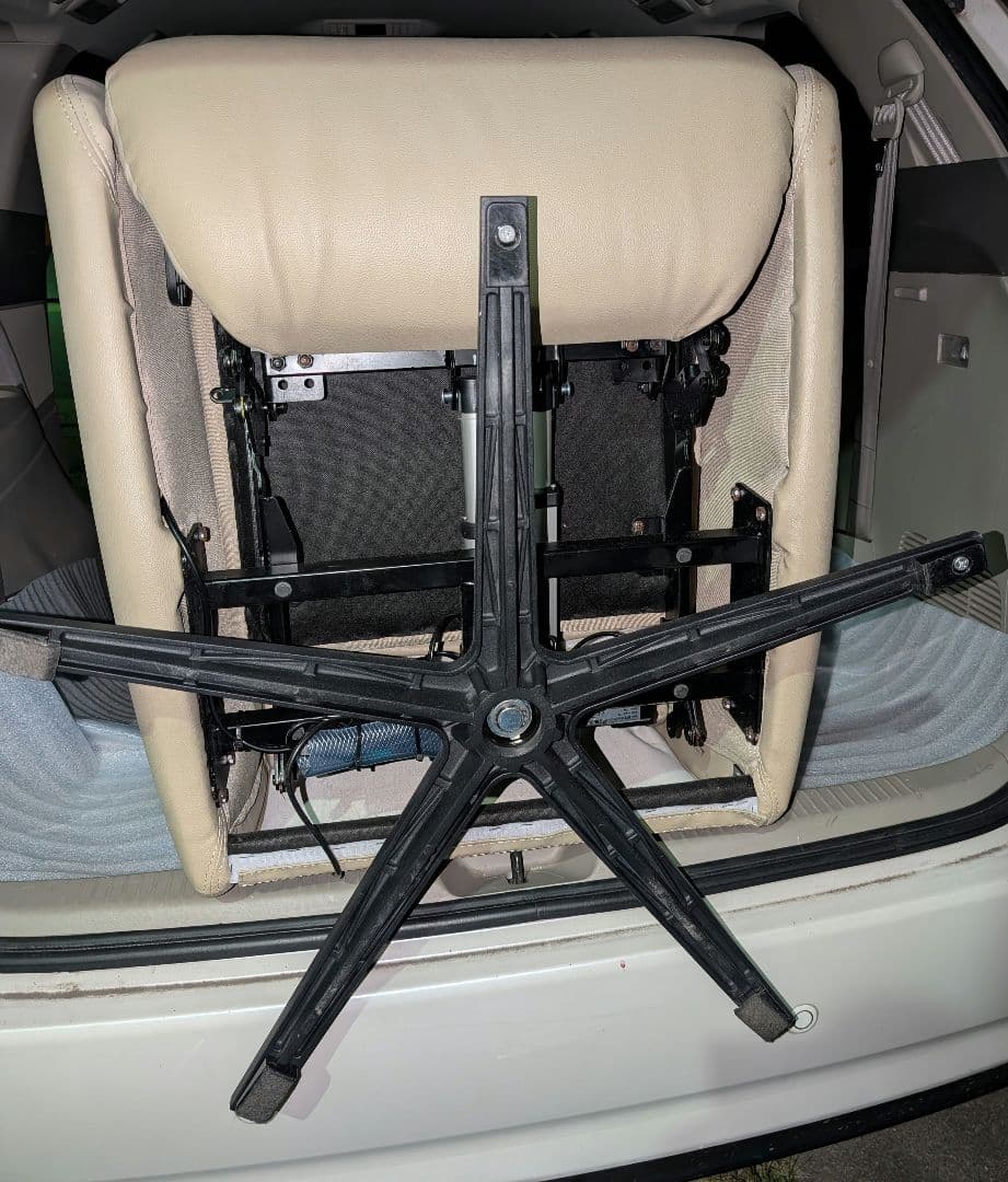 電動本革リクライニングパーソナルチェア(2モーターLE01BE)