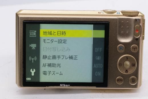 動作品　Nikon ニコン COOLPIX S7000 ゴールド