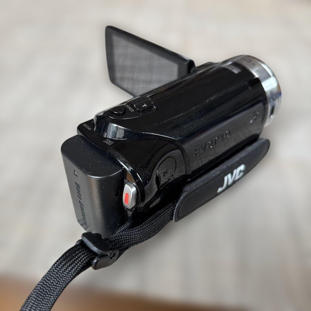 ビデオカメラ JVC GZ-E265 フルHD 動作確認済 充電器、バッテリー付