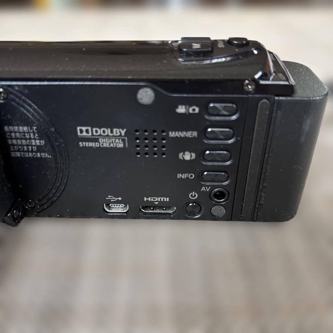ビデオカメラ JVC GZ-E265 フルHD 動作確認済 充電器、バッテリー付