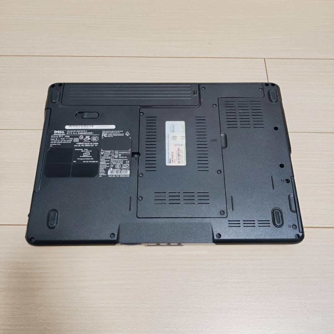 【美品】DELL オフィス ノートパソコン 白 シルバー 1525 PP29L