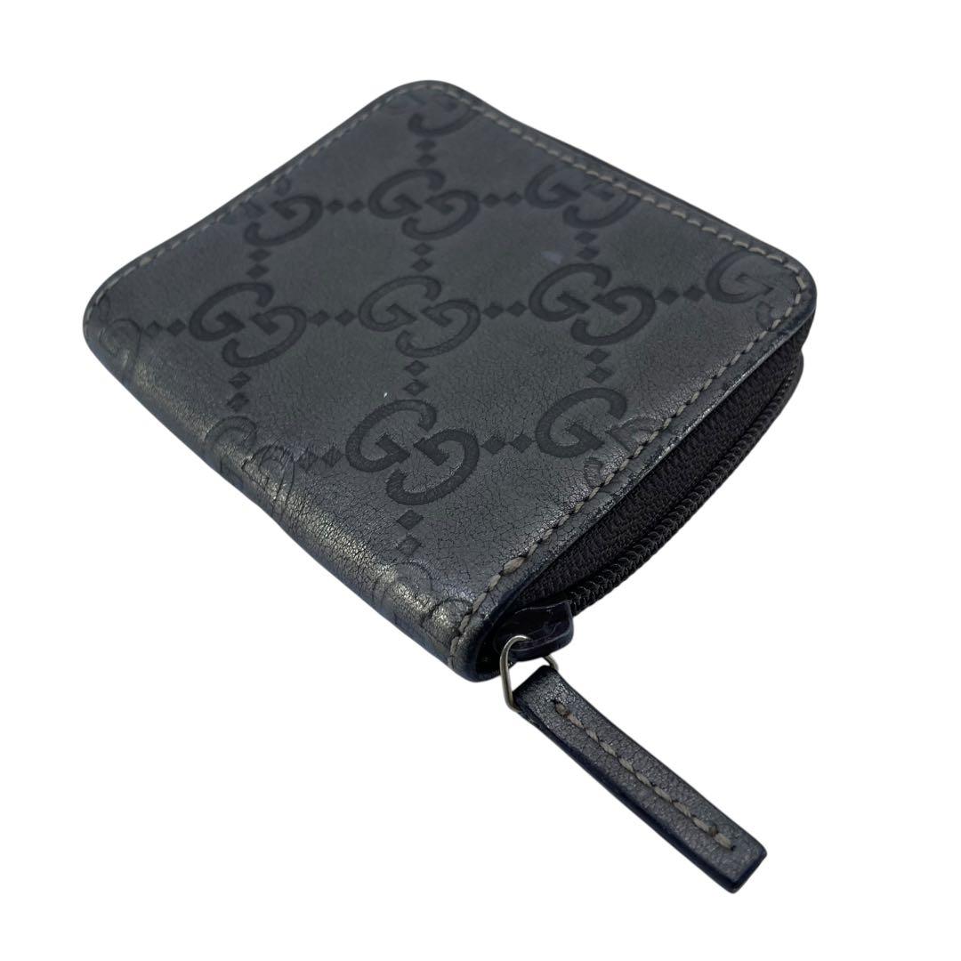 美品GUCCI グッチ ブラウン グッチシマレザー ケース