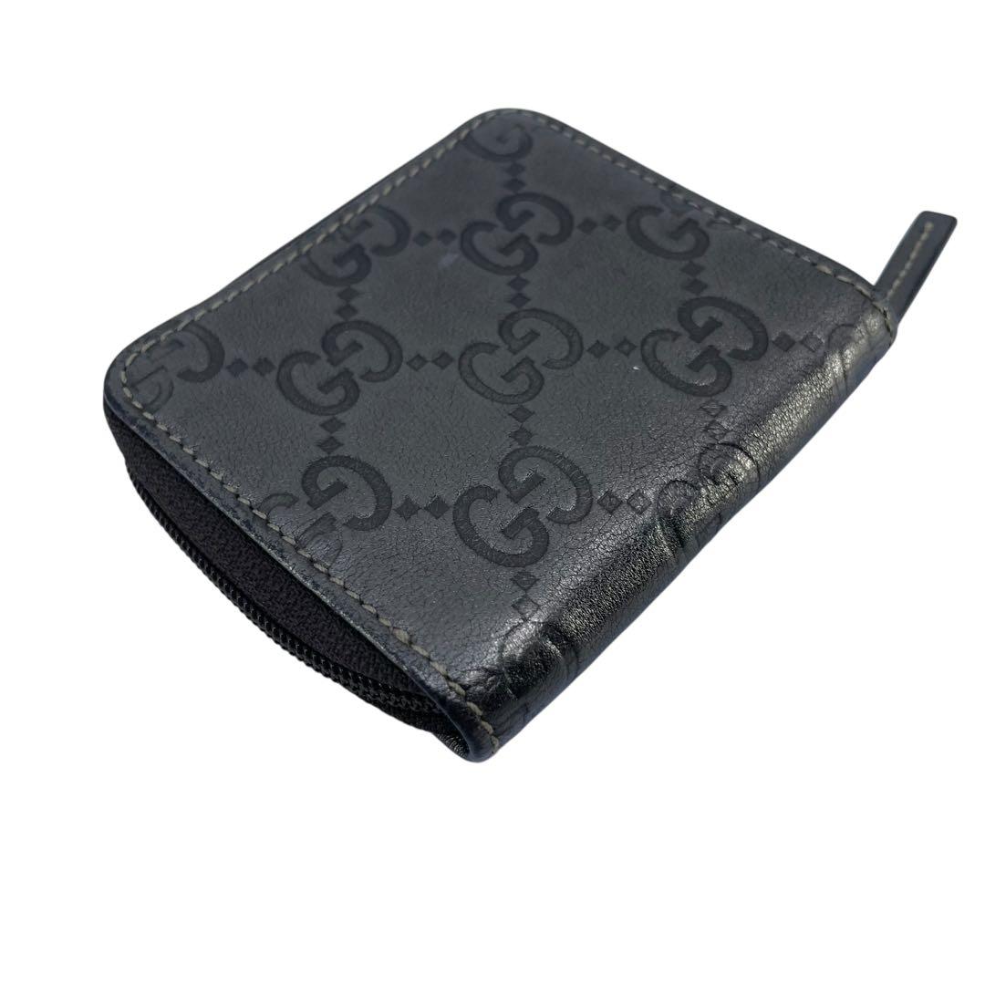 美品GUCCI グッチ ブラウン グッチシマレザー ケース