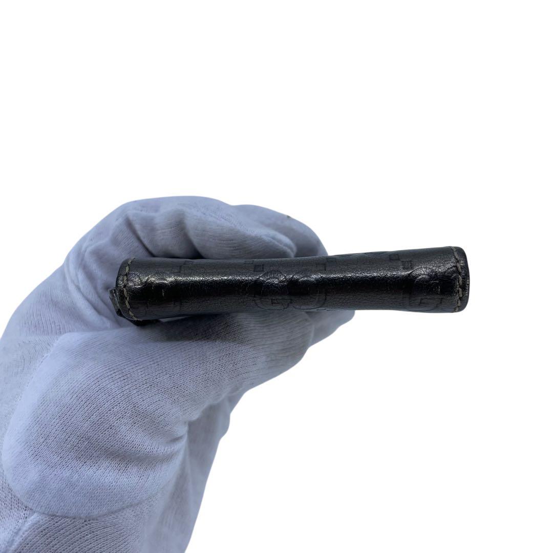 美品GUCCI グッチ ブラウン グッチシマレザー ケース