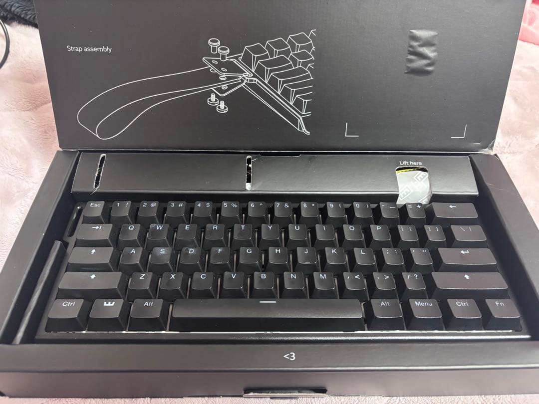 Wooting 60HE+ US配列 RGB｜箱・付属品完備