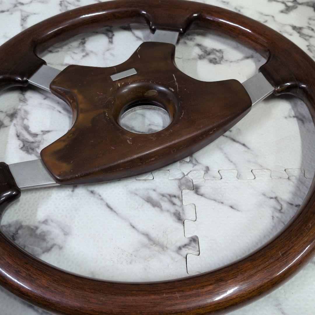 momo ウッドステアリング　当時物　MOMO