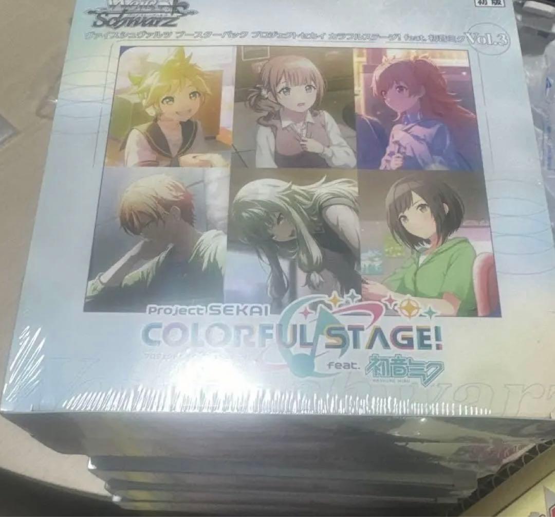 プロジェクトセカイ カラフルステージfeat初音ミク vol.3 6BOX