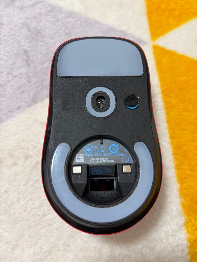 マウス・トラックボール Logitech GPRO X SUPERLIGHT red