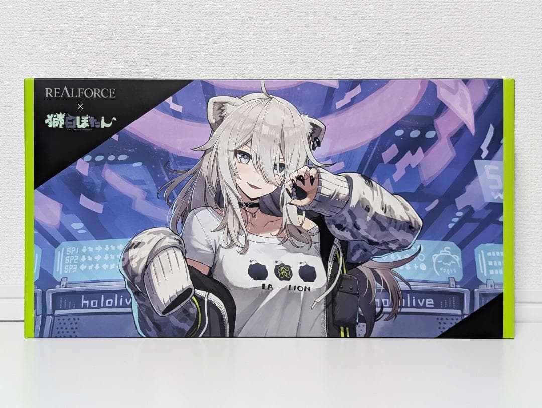 REALFORCE GX1 獅白ぼたん コラボ ホロライブ hololive