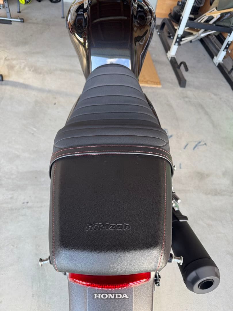 【美品】GB350S用 ローダウンシート Rikizoh製