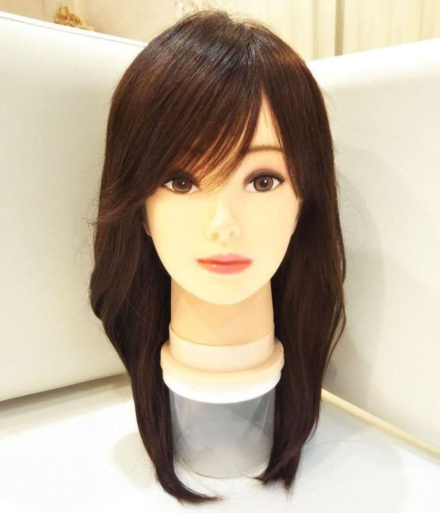 レミー人毛100%美女ウィッグ✨うる艶髪！石原さとみ❣️プレミアム✨美人ロング✨