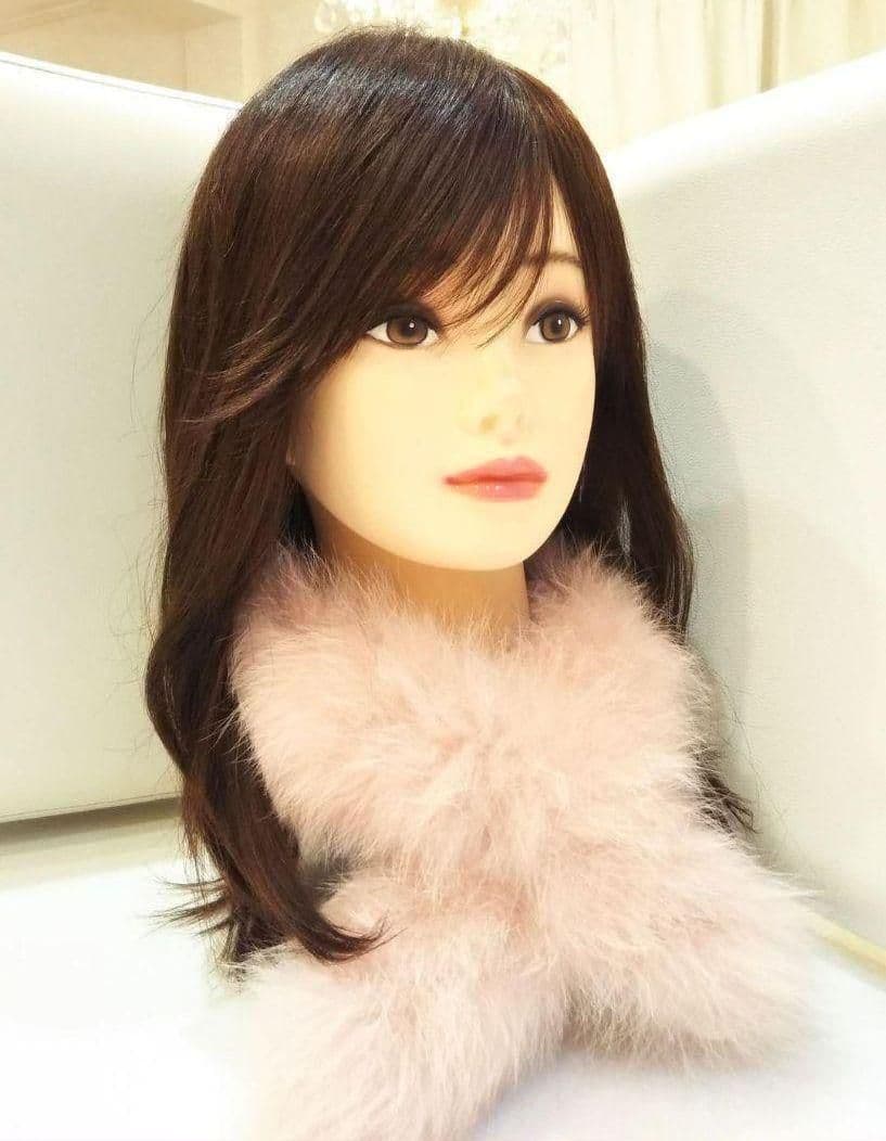 レミー人毛100%美女ウィッグ✨うる艶髪！石原さとみ❣️プレミアム✨美人ロング✨