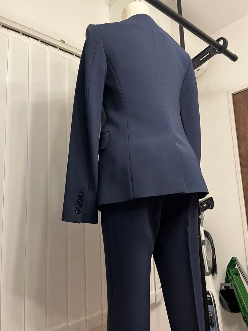 Theory セオリー ジャケット パンツ セットアップ 0 ノーカラー