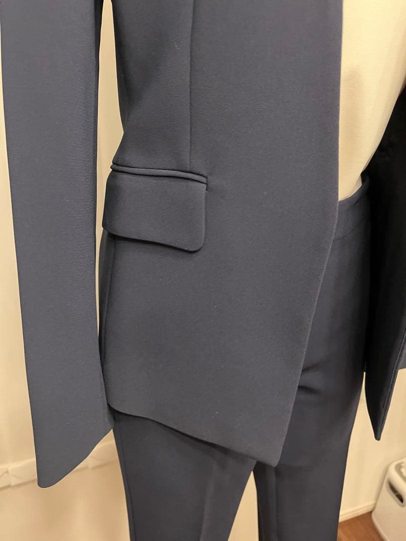 Theory セオリー ジャケット パンツ セットアップ 0 ノーカラー