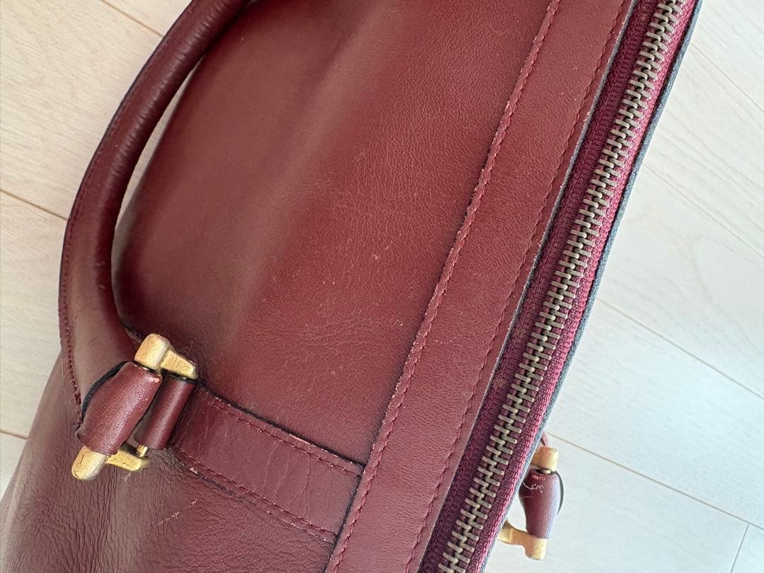 カルティエ マストライン ボストンバッグ