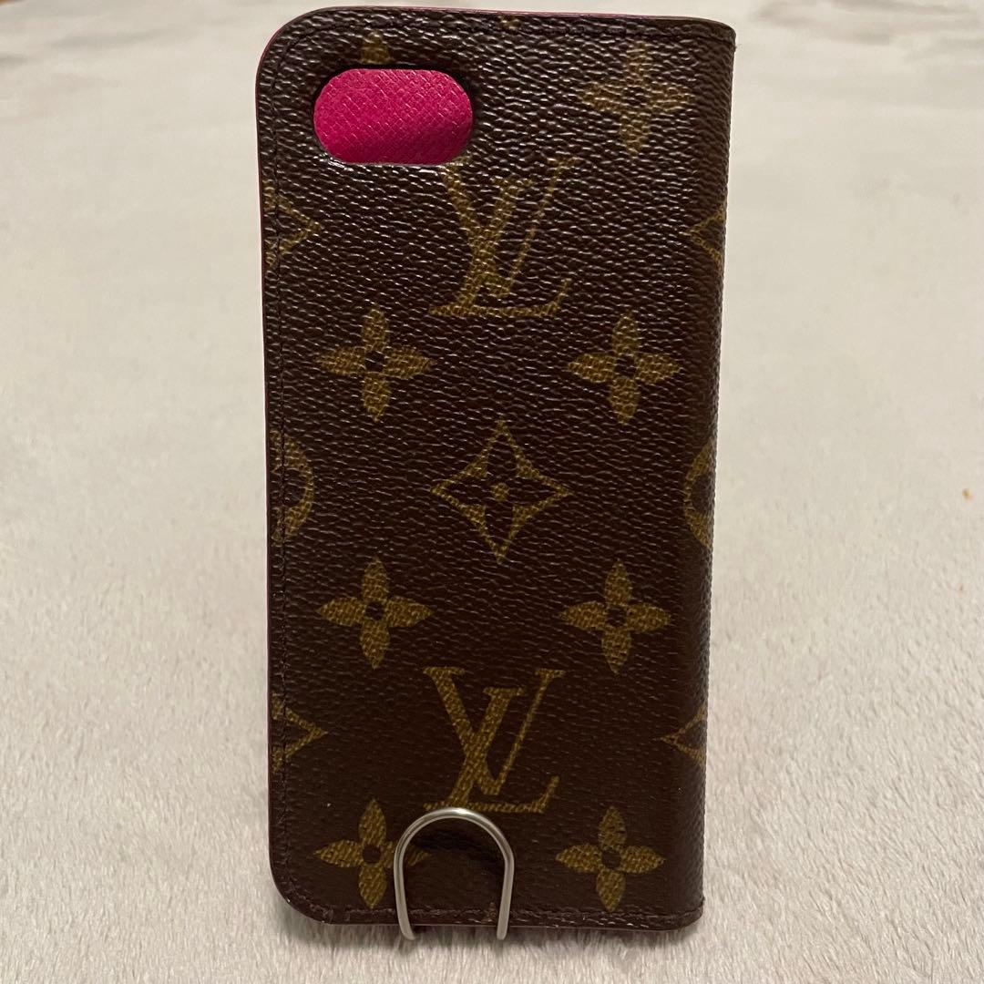ルイヴィトン iPhoneケース 7 8 SE 手帳型 モノグラム