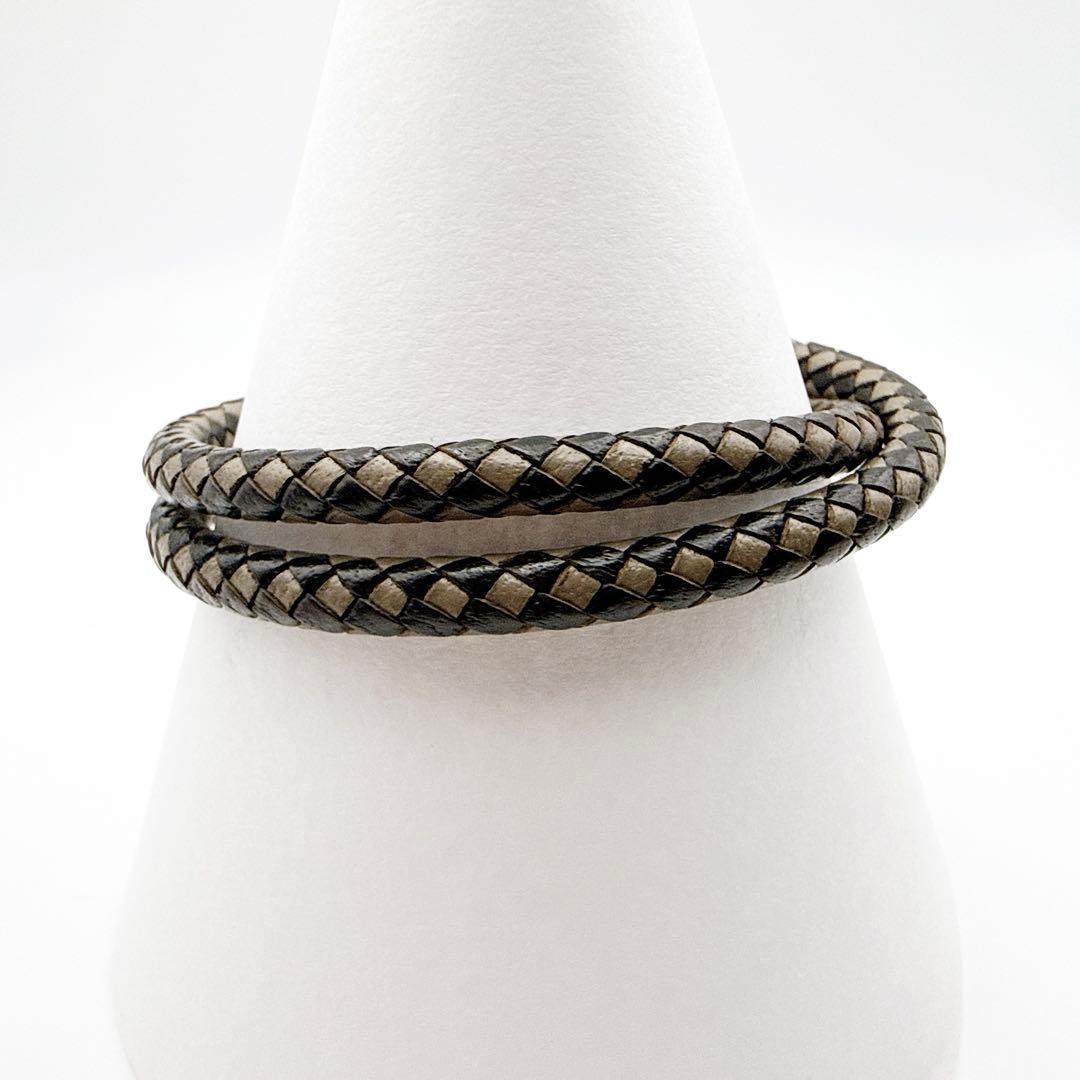 2905-9 人気✨　HERMES　ブレスレット　ジャンボ　シルバー