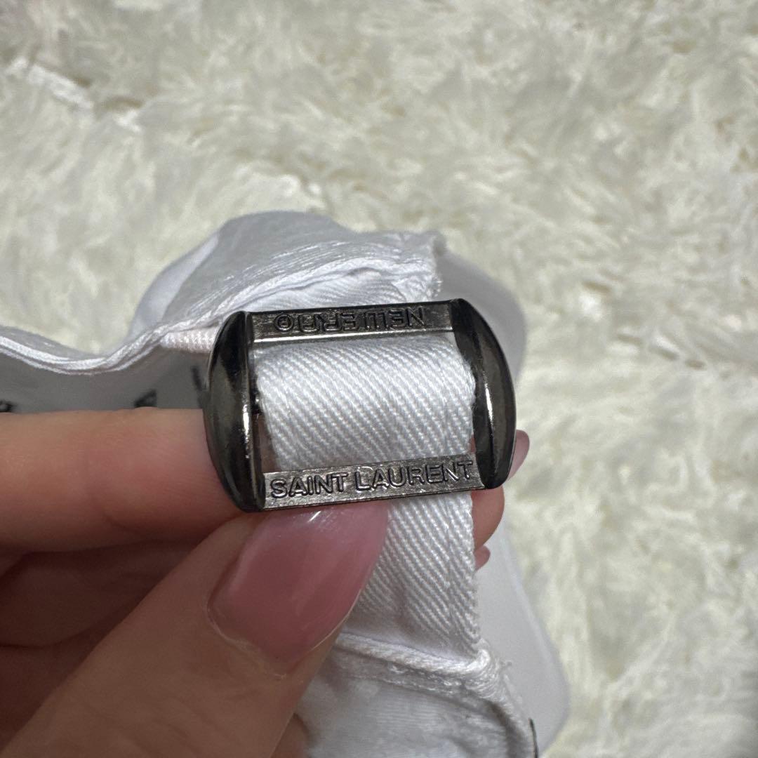 YSL モノグラムキャップ