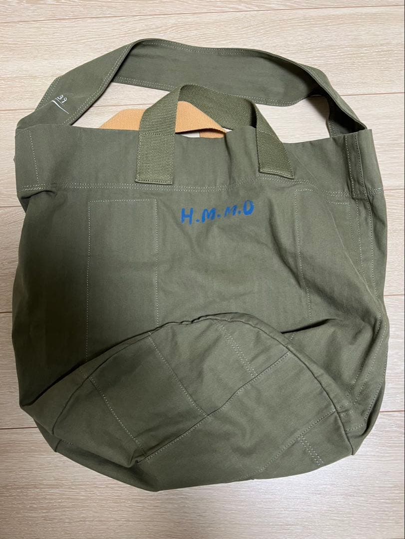 HUMAN MADEヒューマンメイド ミリタリーグリーン ショルダートートバッグ